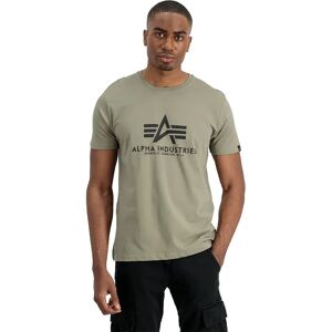 Alpha Industries Basic Short Sleeve T-shirt Olive XS Men Alpha Industries Basic Short Sleeve T-shirt Olive XS Men