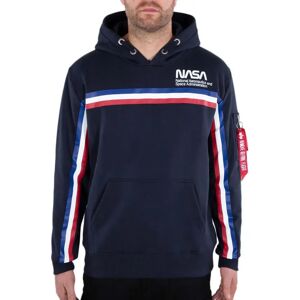 Alpha Industries Nasa Iss Sweater Rep.Blue S Men Alpha Industries Nasa Iss Sweater Rep.Blue S Men