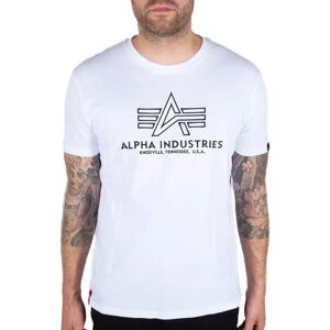 Alpha Industries Basic Embroidery Short Sleeve T-shirt White XS Men Alpha Industries Basic Embroidery Short Sleeve T-shirt White XS Men