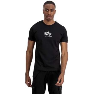Alpha Industries Basic Ml Short Sleeve T-shirt Black 3XL Men Alpha Industries Basic Ml Short Sleeve T-shirt Black 3XL Men