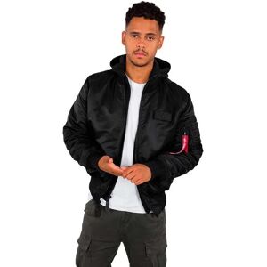 Alpha Industries Ma-1 Zh Back Print Jacket Black / Reflective 2XL Men Alpha Industries Ma-1 Zh Back Print Jacket Black / Reflective 2XL Men
