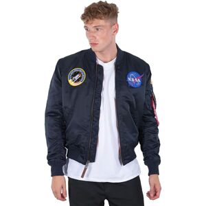 Alpha Industries Ma-1 Vf Nasa Jacket Rep.Blue L Men Alpha Industries Ma-1 Vf Nasa Jacket Rep.Blue L Men