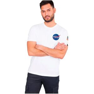 Alpha Industries Space Shuttle Short Sleeve T-shirt White L Men Alpha Industries Space Shuttle Short Sleeve T-shirt White L Men