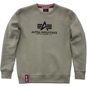 Alpha Industries Basic Sweatshirt Olive 3XL Men Alpha Industries Basic Sweatshirt Olive 3XL Men