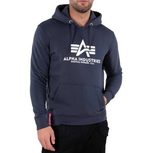 Alpha Industries Basic Hoodie Navy XS Men Alpha Industries Basic Hoodie Navy XS Men