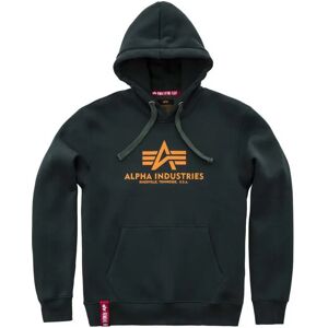 Alpha Industries Basic Hoodie Dark Petrol 2XL Men Alpha Industries Basic Hoodie Dark Petrol 2XL Men