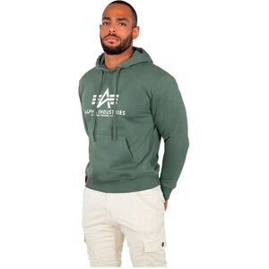 Alpha Industries Basic Hoodie Vintage Green XL Men Alpha Industries Basic Hoodie Vintage Green XL Men