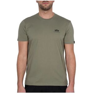 Alpha Industries Basic T Small Logo (188505) - military green Alpha Industries Basic T Small Logo (188505) - military green