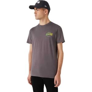 New Era Nba Fade Logo Los Angeles Lakers Short Sleeve T-shirt Dark Grey S Men New Era Nba Fade Logo Los Angeles Lakers Short Sleeve T-shirt Dark Grey S Men