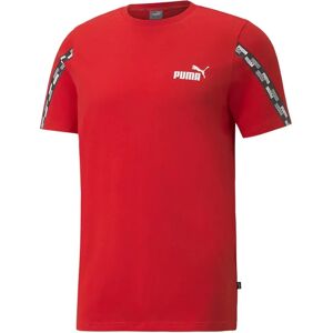 Puma Power Tape Short Sleeve T-shirt High Risk Red L Men Puma Power Tape Short Sleeve T-shirt High Risk Red L Men