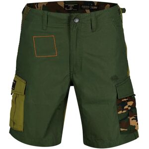 Superdry Patched Alpha Cargo Shorts Hero Olive Mix 28 Men Superdry Patched Alpha Cargo Shorts Hero Olive Mix 28 Men