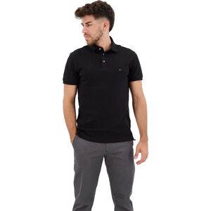 Tommy Hilfiger 1985 Slim Short Sleeve Polo Black 2XL Men Tommy Hilfiger 1985 Slim Short Sleeve Polo Black 2XL Men