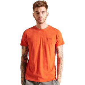 Superdry Vintage Logo Embroidered Short Sleeve T-shirt Bright Orange Marl 3XL Men Superdry Vintage Logo Embroidered Short Sleeve T-shirt Bright Orange Marl 3XL Men
