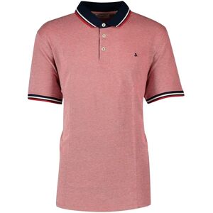 Jack & Jones Paulos Short Sleeve Polo Rio Red / Detail Ps 3XL Men Jack & Jones Paulos Short Sleeve Polo Rio Red / Detail Ps 3XL Men