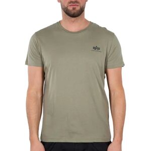 Alpha Industries Backprint Short Sleeve T-shirt Olive / Black 2XL Men Alpha Industries Backprint Short Sleeve T-shirt Olive / Black 2XL Men