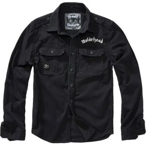 Brandit Motörhead Vintage Long Sleeve Shirt Black 4XL Men Brandit Motörhead Vintage Long Sleeve Shirt Black 4XL Men