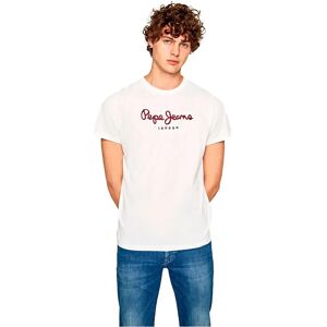 Pepe Jeans Eggo T-shirt White XS Men Pepe Jeans Eggo T-shirt White XS Men