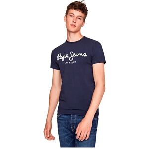 Pepe Jeans Original Stretch T-shirt Navy L Men Pepe Jeans Original Stretch T-shirt Navy L Men