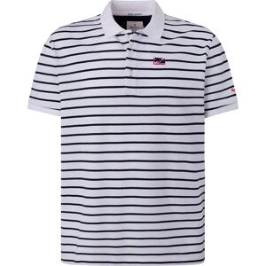 Pepe Jeans Vidal Stripes Short Sleeve Polo White M Men Pepe Jeans Vidal Stripes Short Sleeve Polo White M Men