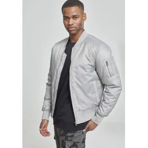 Urban Classics Basic Jacket Gray S Men Urban Classics Basic Jacket Gray S Men