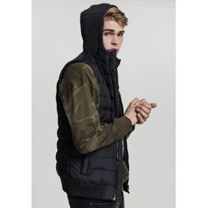 Urban Classics Bubble Hooded Jacket Black S Men Urban Classics Bubble Hooded Jacket Black S Men
