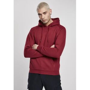 Urban Classics Blank Hoodie bordeaux M Men Urban Classics Blank Hoodie bordeaux M Men