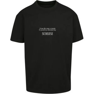 Mister Tee Movie Oversize T-shirt Black 2XL Men Mister Tee Movie Oversize T-shirt Black 2XL Men