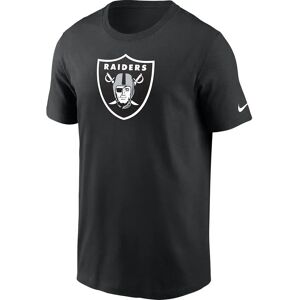 Nike Nfl Las Vegas Raiders Logo Essential Short Sleeve T-shirt Black 00A S Men Nike Nfl Las Vegas Raiders Logo Essential Short Sleeve T-shirt Black 00A S Men
