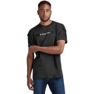 G-star Utility Mix Pocket Loose Short Sleeve T-shirt Dark Black XS Men G-star Utility Mix Pocket Loose Short Sleeve T-shirt Dark Black XS Men