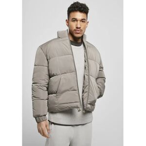 Urban Classics Cropped Puffer Jacket Dark Gray M Men Urban Classics Cropped Puffer Jacket Dark Gray M Men