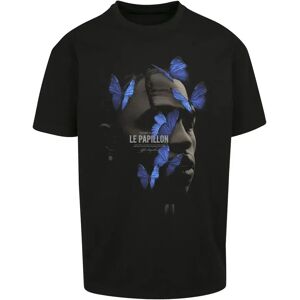 Mister Tee Le Papillon Oversize T-shirt Black 4XL Men Mister Tee Le Papillon Oversize T-shirt Black 4XL Men