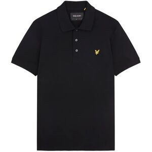 Lyle & Scott Plain Short Sleeve Polo Black M Men Lyle & Scott Plain Short Sleeve Polo Black M Men
