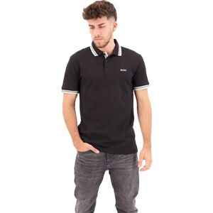 Boss Paddy 10241663 Short Sleeve Polo Black S Men Boss Paddy 10241663 Short Sleeve Polo Black S Men