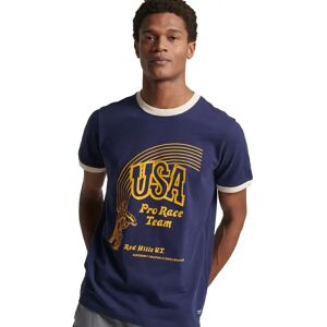 Superdry Vintage My Generation Rngr T-shirt Rinse Navy S Men Superdry Vintage My Generation Rngr T-shirt Rinse Navy S Men