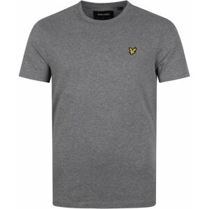 Lyle & Scott Plain Short Sleeve T-shirt Gray M Men Lyle & Scott Plain Short Sleeve T-shirt Gray M Men
