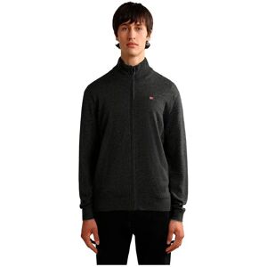 Napapijri Damavand 3 Sweater Dark Grey Melange XL Men Napapijri Damavand 3 Sweater Dark Grey Melange XL Men