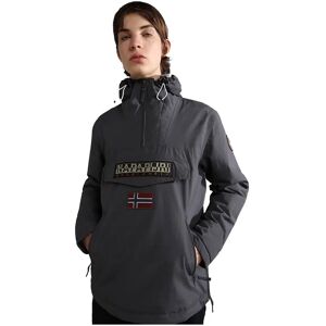 Napapijri Rainforest Pocket 2 Jacket Dark Grey Solid M Men Napapijri Rainforest Pocket 2 Jacket Dark Grey Solid M Men