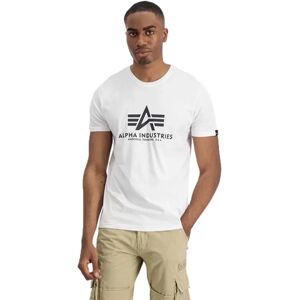 Alpha Industries Basic Short Sleeve T-shirt 2 Units Black / White XL Men Alpha Industries Basic Short Sleeve T-shirt 2 Units Black / White XL Men