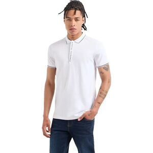 Armani Exchange 8nzf71-zjh2z Short Sleeve Polo White 2XL Men Armani Exchange 8nzf71-zjh2z Short Sleeve Polo White 2XL Men