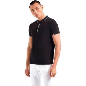 Armani Exchange 8nzf71-zjh2z Short Sleeve Polo Black XL Men Armani Exchange 8nzf71-zjh2z Short Sleeve Polo Black XL Men
