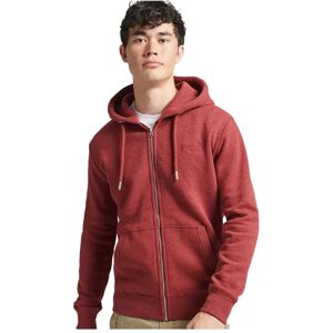 Superdry Vintage Logo Emb Hood Full Zip Sweatshirt Rhubarb Marl S Men Superdry Vintage Logo Emb Hood Full Zip Sweatshirt Rhubarb Marl S Men