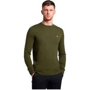 Lyle & Scott Cotton Merino Sweatshirt Olive XL Men Lyle & Scott Cotton Merino Sweatshirt Olive XL Men