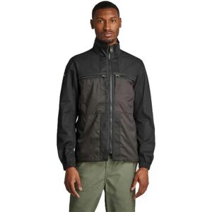 G-star Fabric Mix Overshirt Dark Black L Men G-star Fabric Mix Overshirt Dark Black L Men