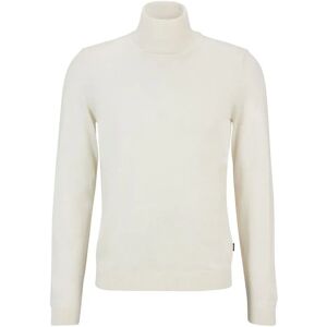 Boss Musso 10241489 High Neck Sweater Open White 2XL Men Boss Musso 10241489 High Neck Sweater Open White 2XL Men