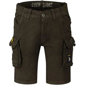 Alpha Industries Crew Patch Cargo Shorts Greyblack 32 Men Alpha Industries Crew Patch Cargo Shorts Greyblack 32 Men