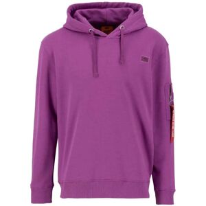 Alpha Industries X-fit Hoodie Dark Magenta 2XL Men Alpha Industries X-fit Hoodie Dark Magenta 2XL Men