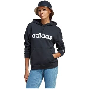 adidas Lin Ft Hoodie Black / White XS Women adidas Lin Ft Hoodie Black / White XS Women