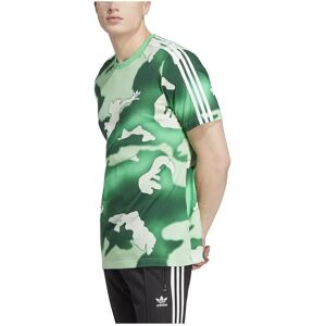adidas Originals Graphics Camo Allover Print Short Sleeve T-shirt Semi Screaming Green M Men adidas Originals Graphics Camo Allover Print Short Sleeve T-shirt Semi Screaming Green M Men