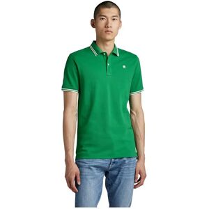 G-star Dunda Slim Stripe Short Sleeve Polo Jolly Green M Men G-star Dunda Slim Stripe Short Sleeve Polo Jolly Green M Men