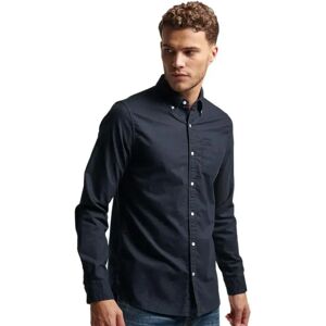Superdry Cotton Oxford Long Sleeve Shirt Eclipse Navy 2XL Men Superdry Cotton Oxford Long Sleeve Shirt Eclipse Navy 2XL Men